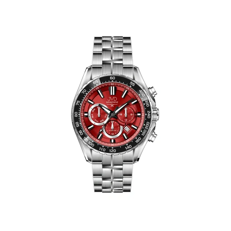 JVD Pánské ocelové vodotěsné ocelové hodinky - chronograf JVD JE1016.3