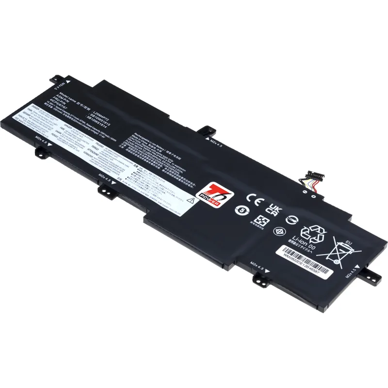 Batéria T6 Power Lenovo ThinkPad T14 Gen 2, 3711mAh, 57Wh, 4cell, Li-pol…