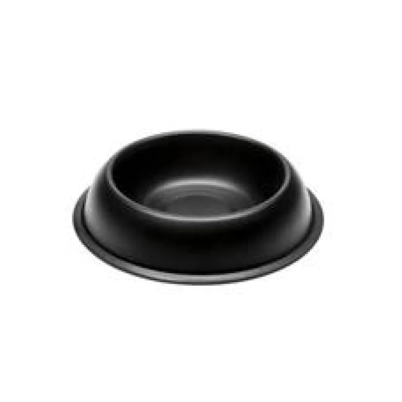 Miska kovová protiskluz MIRA black 900 ml/25,5 cm