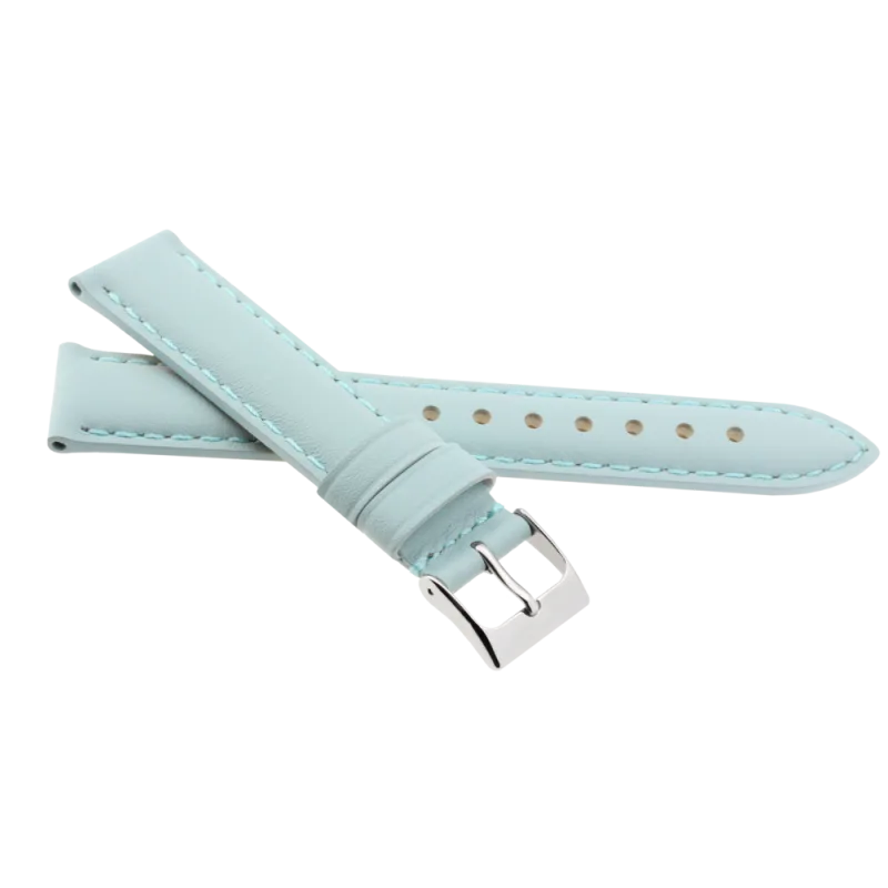 JVD Unisex modrý kožený řemínek na hodinky R41306/14