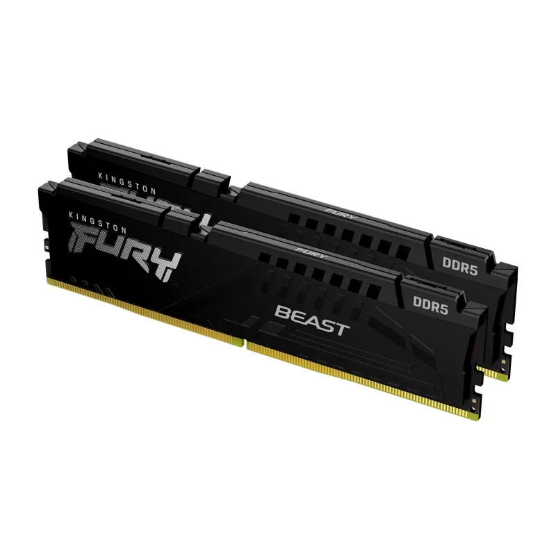 Kingston FURY Beast EXPO/ DDR5/ 64GB/ 6000MHz/ CL36/ 2x32GB/ Black…