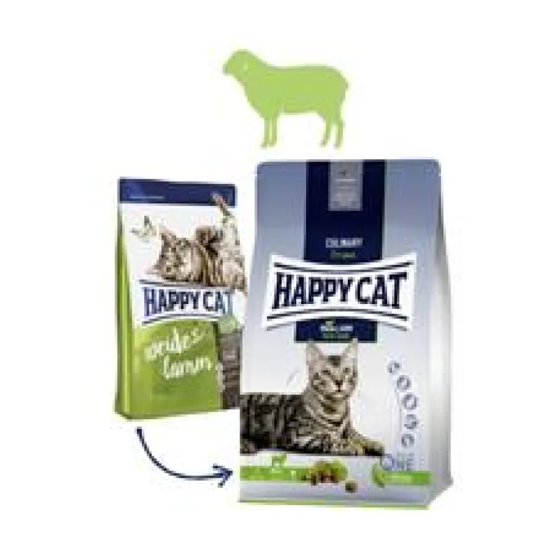 HAPPY CAT NEW Culinary Weide-Lamm / Jehněčí 10 kg