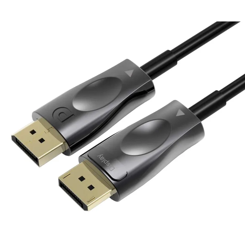 PremiumCord Optický DisplayPort 1.4 kábel M/M, pozlátené konekt. 30m…