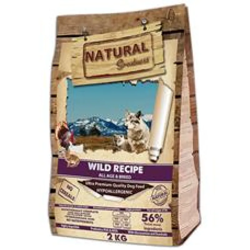 Natural Greatness Wild Recipe All B./kachna,krůta,kuře 2 kg