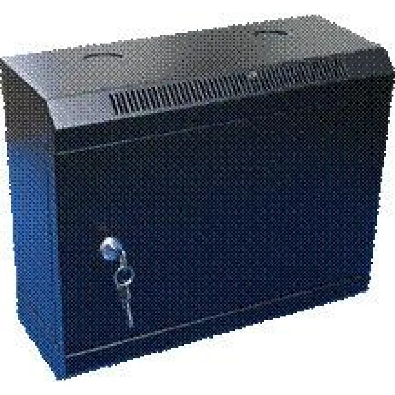 10" rack jednodielny 6U/ 140 DATACOM čierny plech.dv. 7046