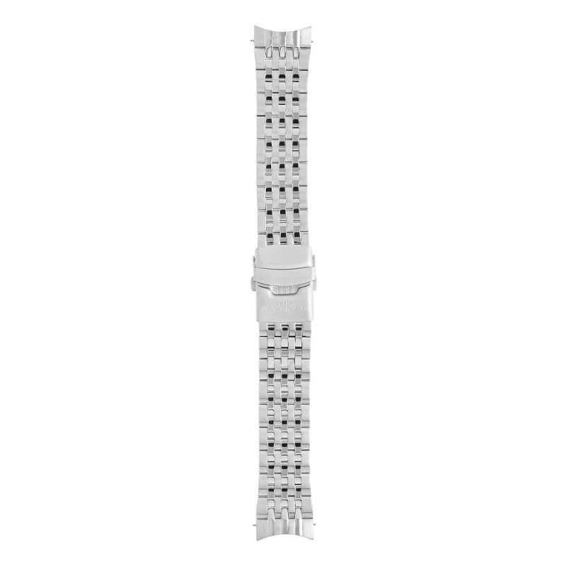 MPM Nerezový tah na hodinky z prvotřídní nerezové oceli RA.13229 (22 mm) - stříbrný RA.13229.2222.7070.L3