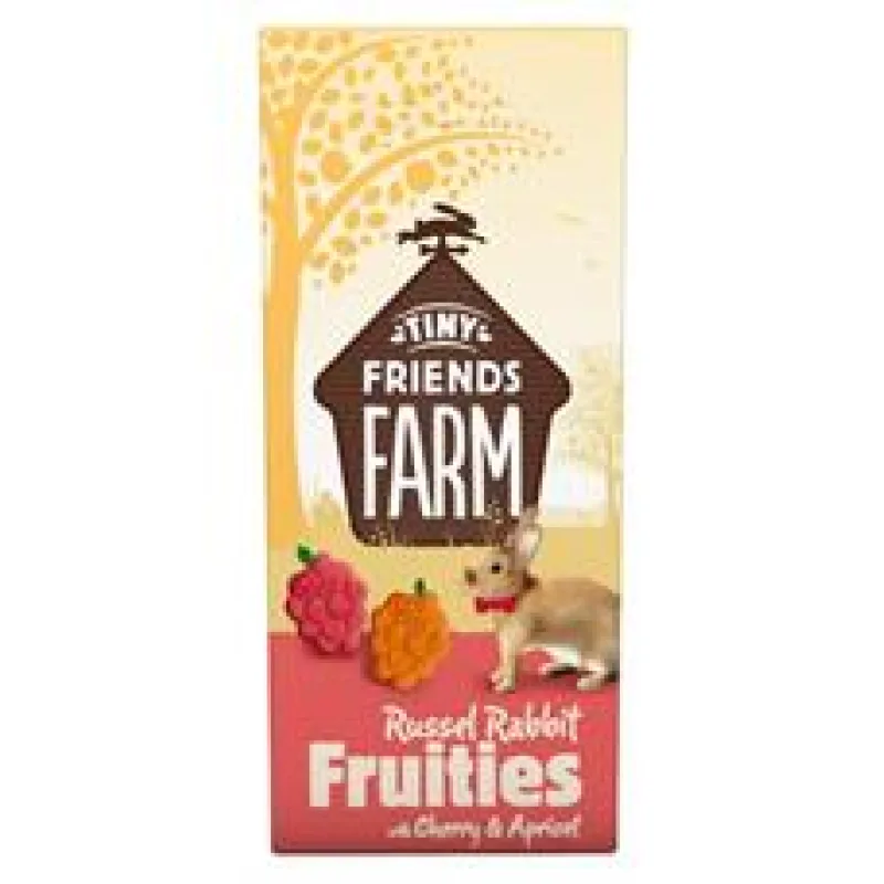 Supreme Tiny FARM Snack Russel Fruitees - králík 120 g