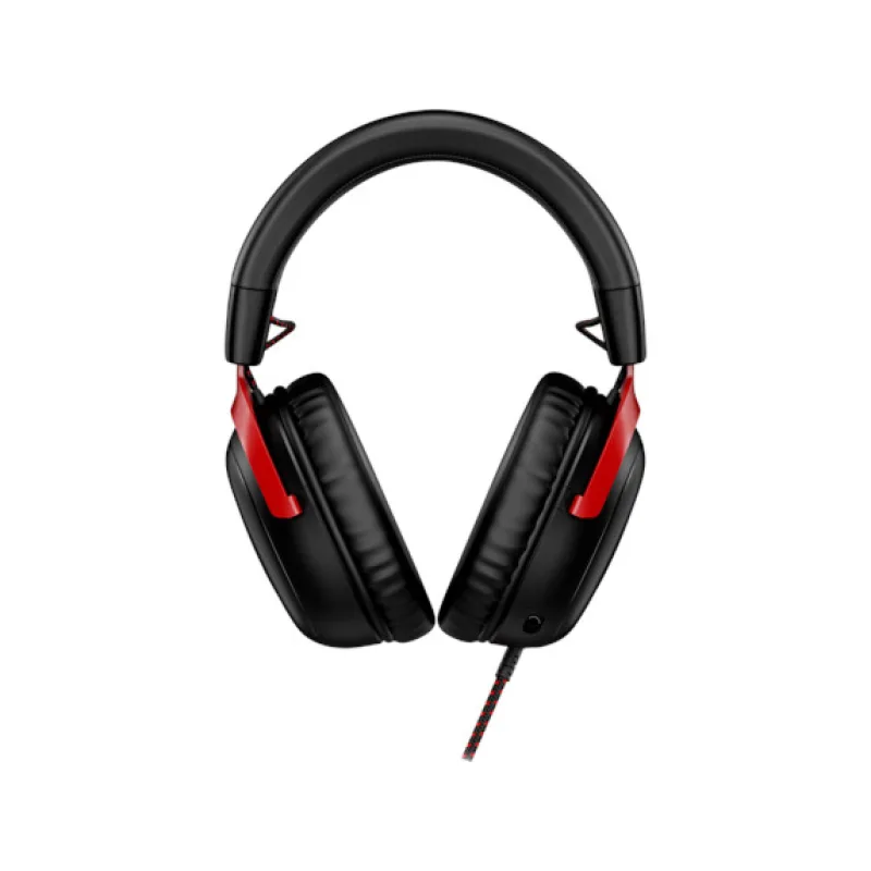 HP HyperX Cloud III/ ANC/ Jack/ Drôt/ Čierna-červená 727A9AA