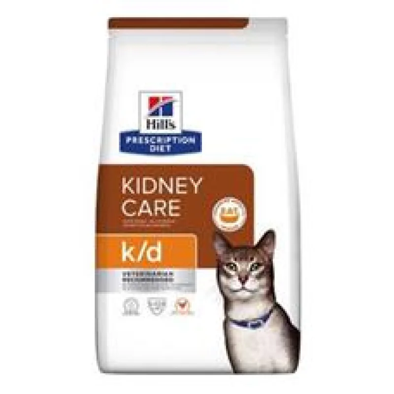 Hill’s Fel. PD K/D Kidney Care Chicken 3kg NEW