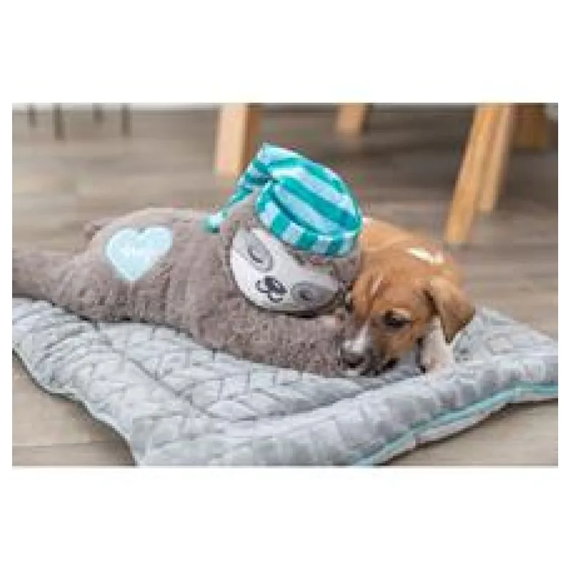 JUNIOR lenochod s tlukoucím srdcem, plyš, 34 cm 34 cm