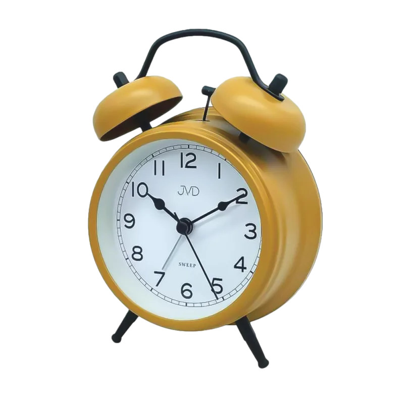 JVD Ručkový netikající budík JVD SRP2219.2 s mechanickým zvoněním