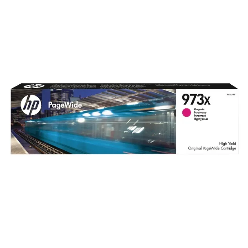 HP 973X purpurová atramentová kazeta, F6T82AE F6T82AE