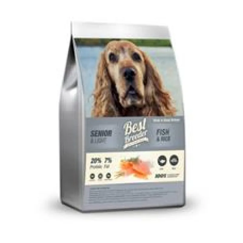 Best Breeder Senior / Light Fish & Rice 2 x 12 kg
