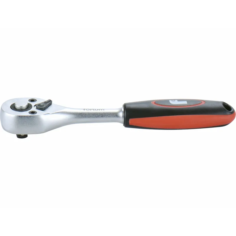 Račňa Industrial, 48 zubov, 1/4”, CrV/S2, FORTUM