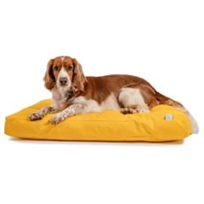 Matrace nylon Buffy žlutá se zipem 90x60x10