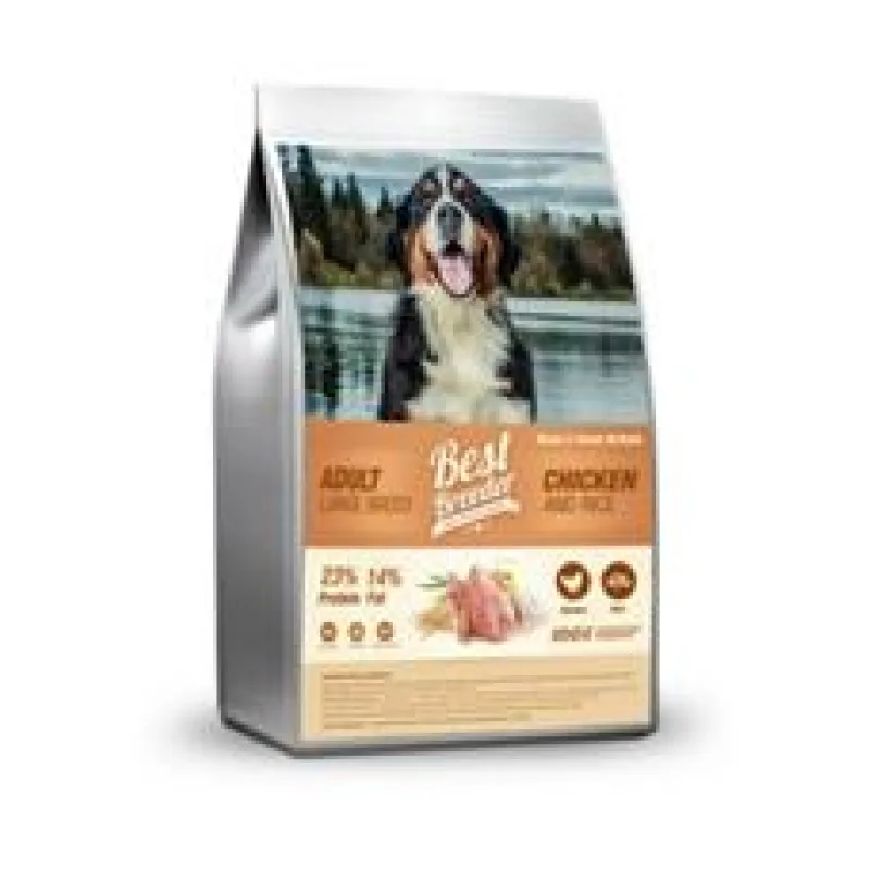Best Breeder Adult Large Breed Chicken & Rice 2 x 12 kg