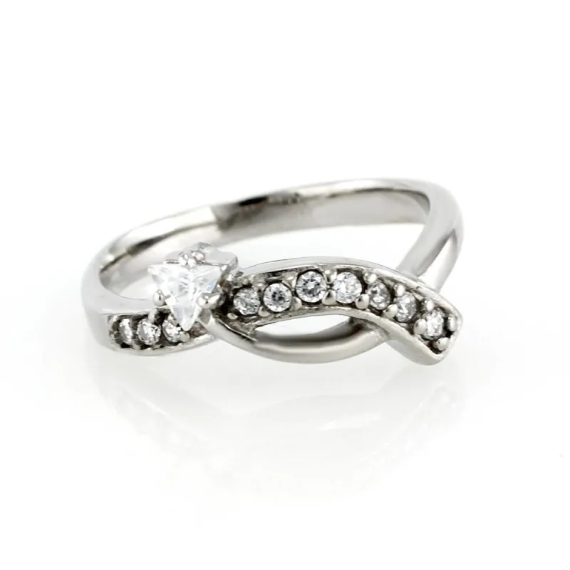 MPM Prsten z chirurgické oceli Ring 7818, Silver, Size 51-52