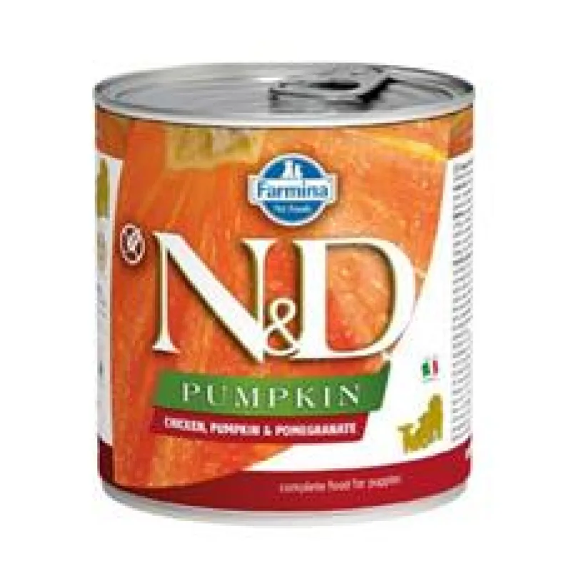 N&D DOG PUMPKIN Puppy Chicken & Pomegranate 285 g