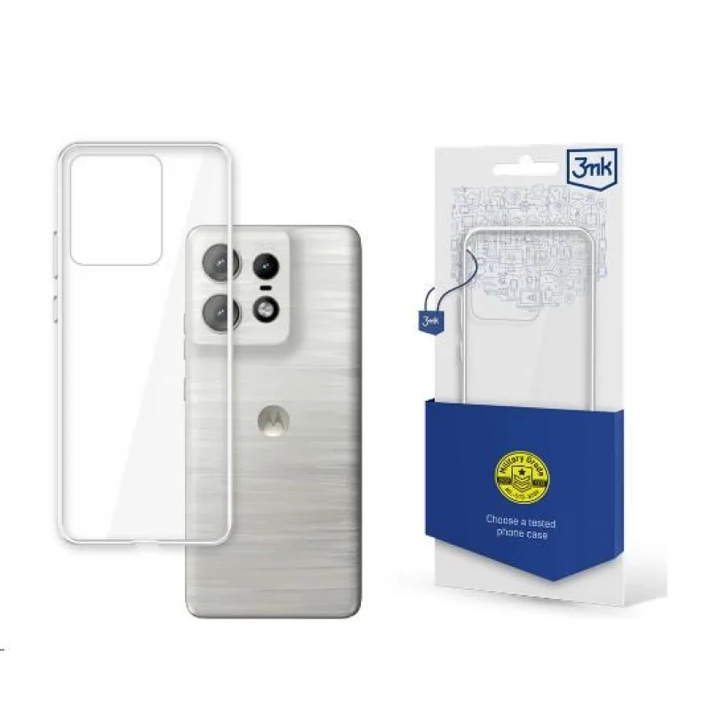 3mk ochranný kryt Clear Case pro Motorola Moto Edge 50 Fusion, čirá…