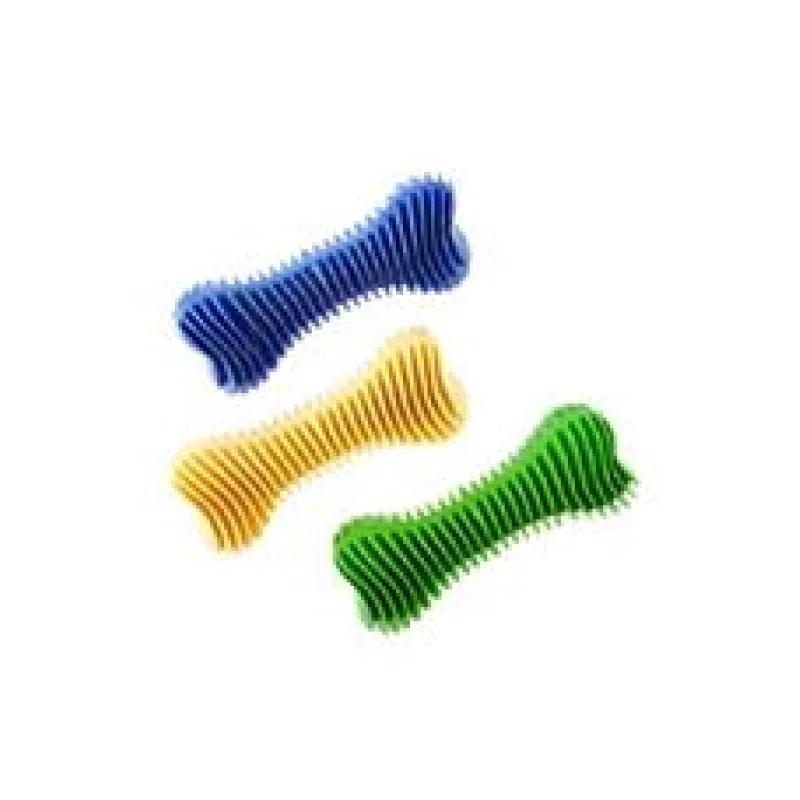 Hračka pes Kost Dentální žebrovaná plovací 14cm 1 ks