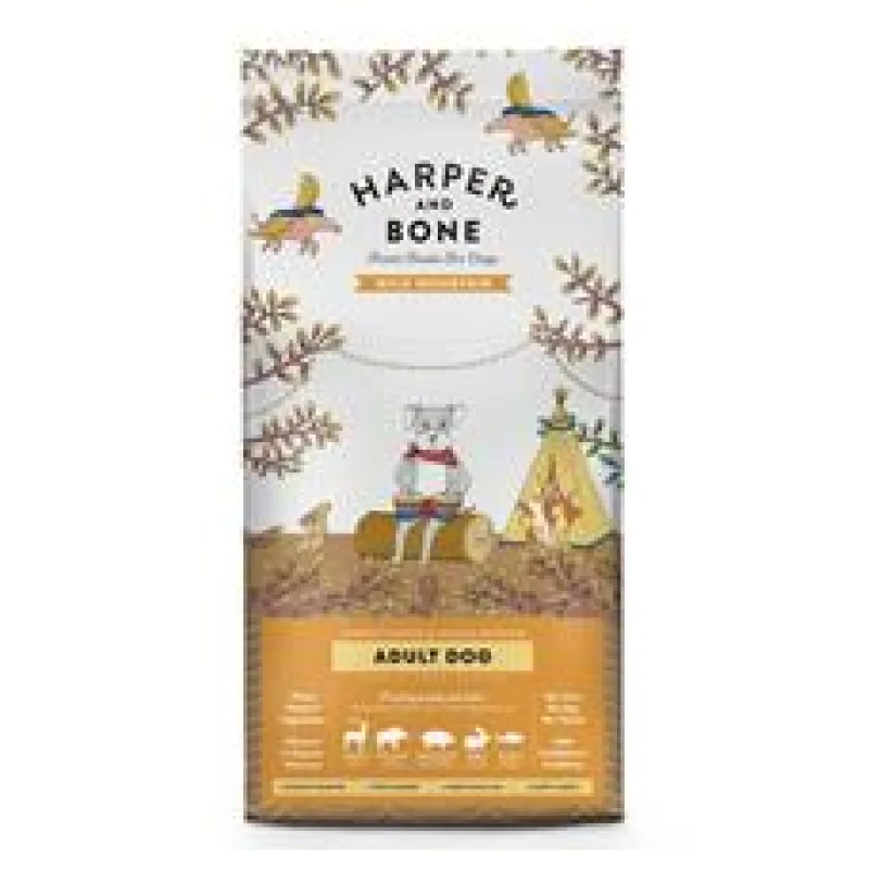Harper and Bone Dog Adult Large & Medium divoké hory 2 x 12 kg + 2 kg ZDARMA