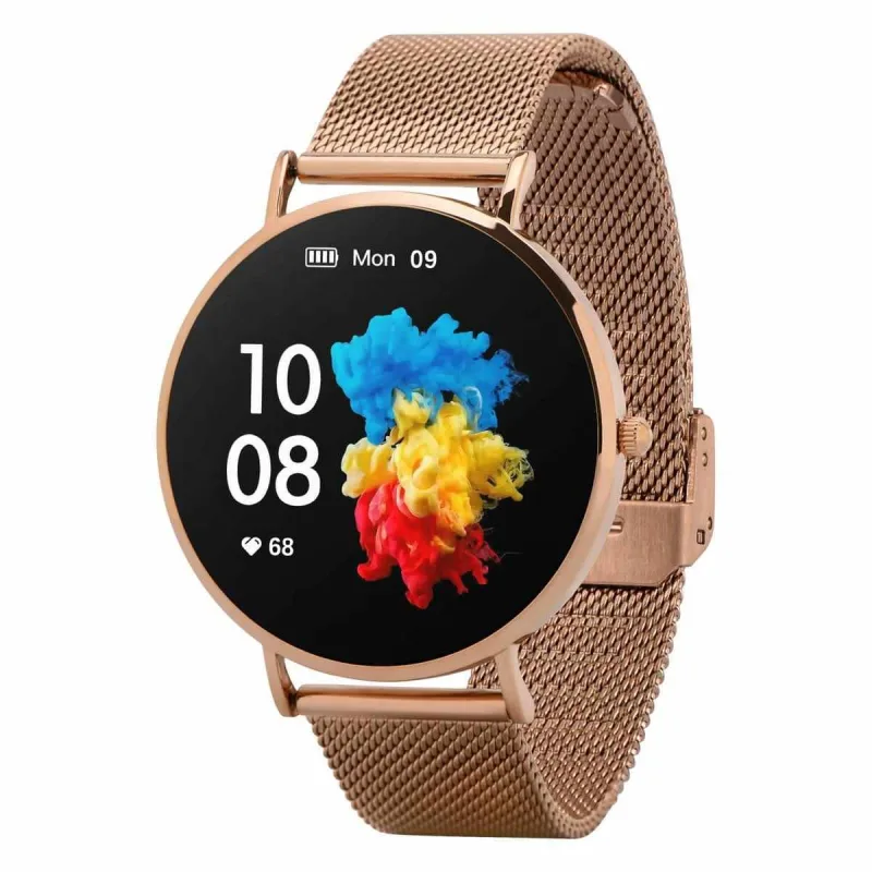 Garett Smartwatch Verona zlatá, ocel VERONA_GOLD_STEEL