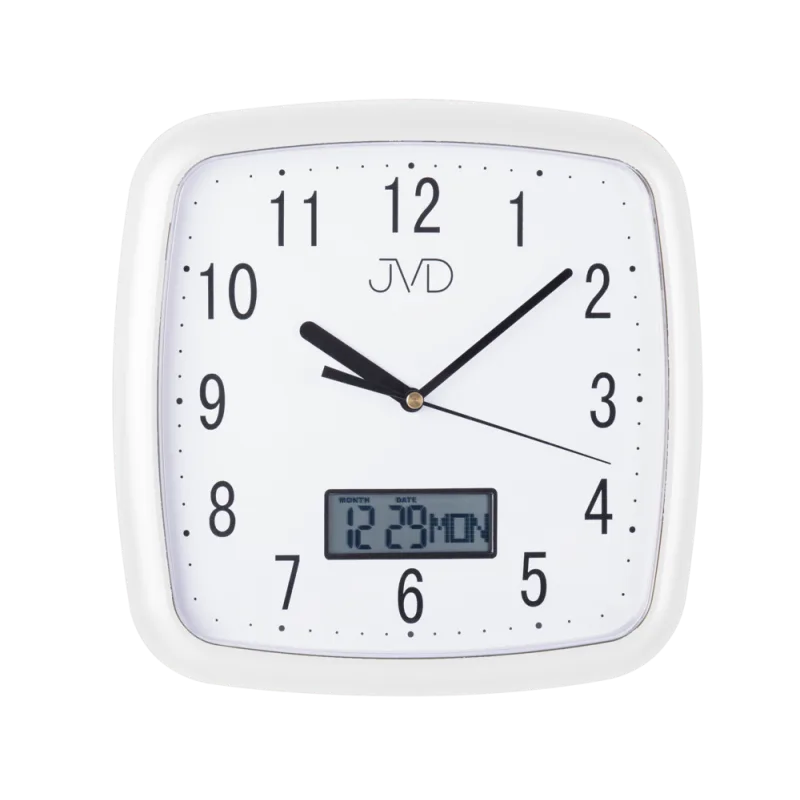 JVD Hodiny JVD bílé DH615.4