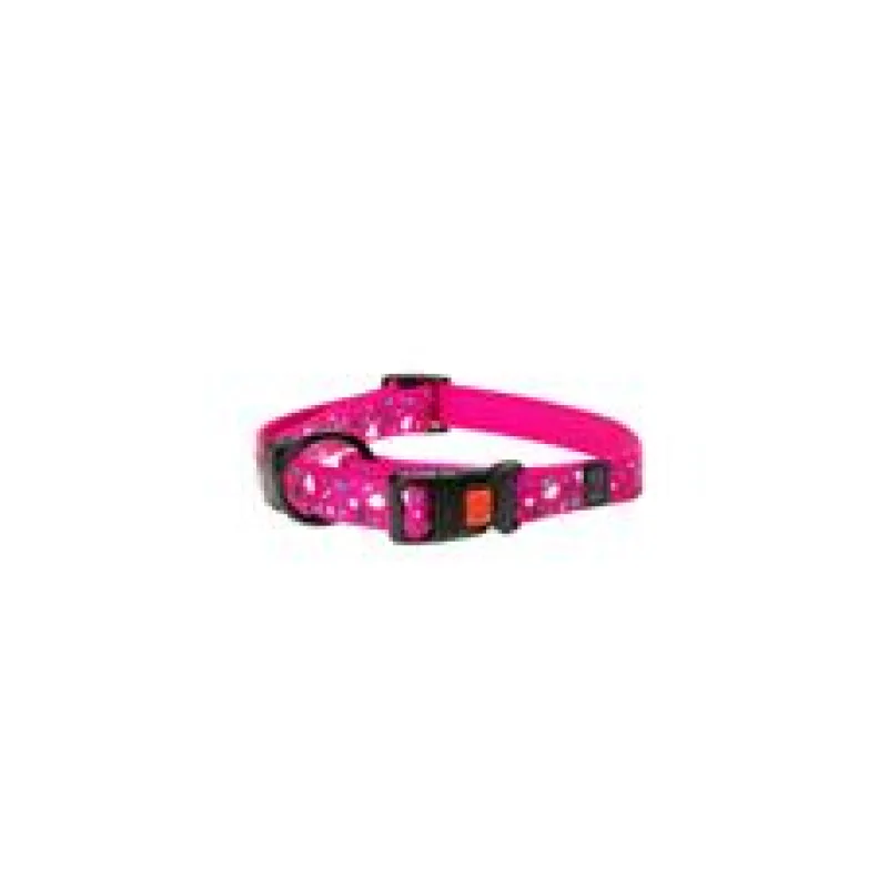 Karlie Obojek ASP Mix&Match růžový motiv CHIP velikost S 30-45cm 15mm