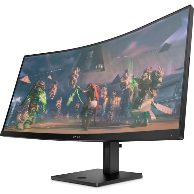 LCD HP OMEN 34c G2; curved VA 34" 86, 4 cm; WQHD 3440x1440; 1ms; 185 Hz;…