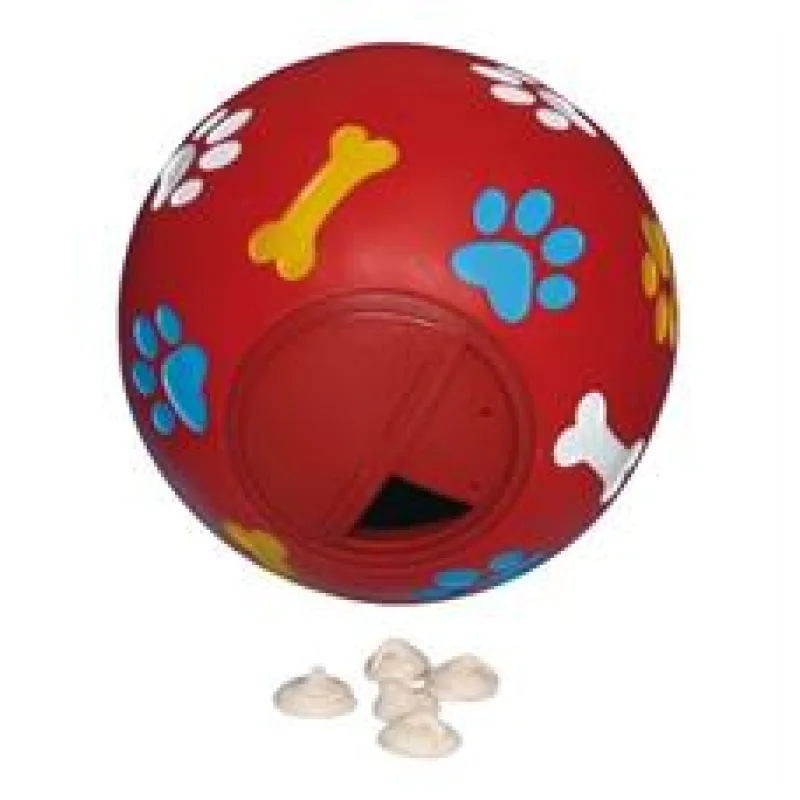 Míč na pamlsky pro středního psa 11cm