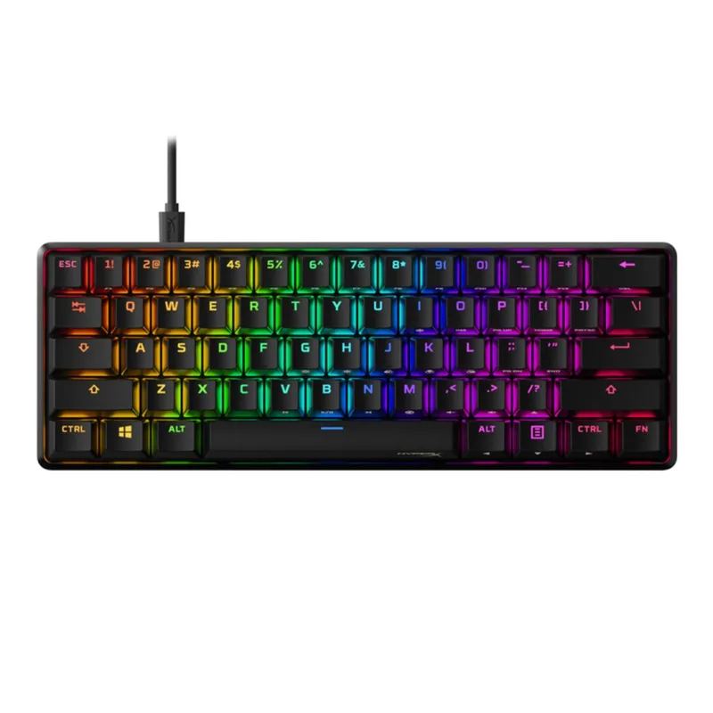 HP HyperX Alloy Origins 60 HX/ Drátová USB/ US layout/ Čierna 4P5N4AA#ABA