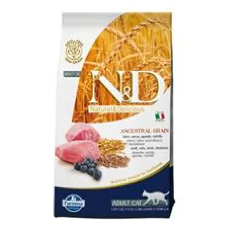 N&D LG CAT Adult Lamb & Blueberry 300 g