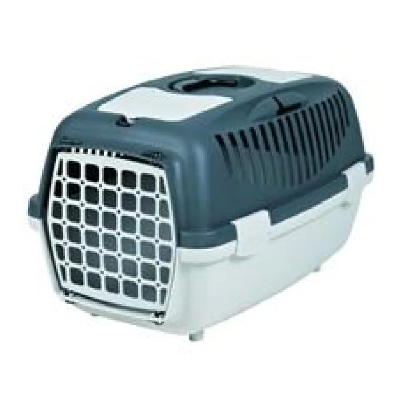 Transportní box CAPRI II, XS-S: 37x34x55cm (max. 8kg) - tmavě šedá / světle šedá 1 ks