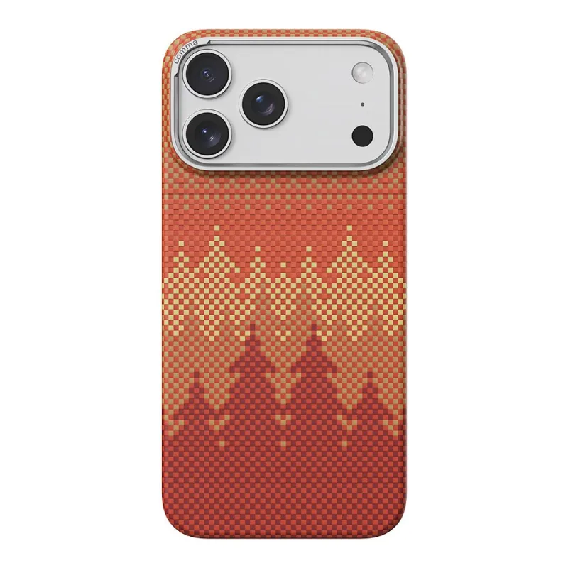 Comma kryt Woven Kevlar Magnetic Shockproof Case pre iPhone 17 Pro Max…