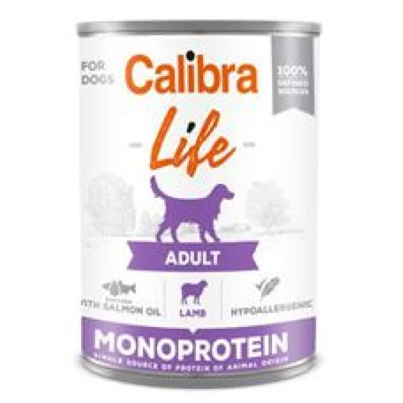 Calibra Dog Life  konz.Adult Lamb 400 g