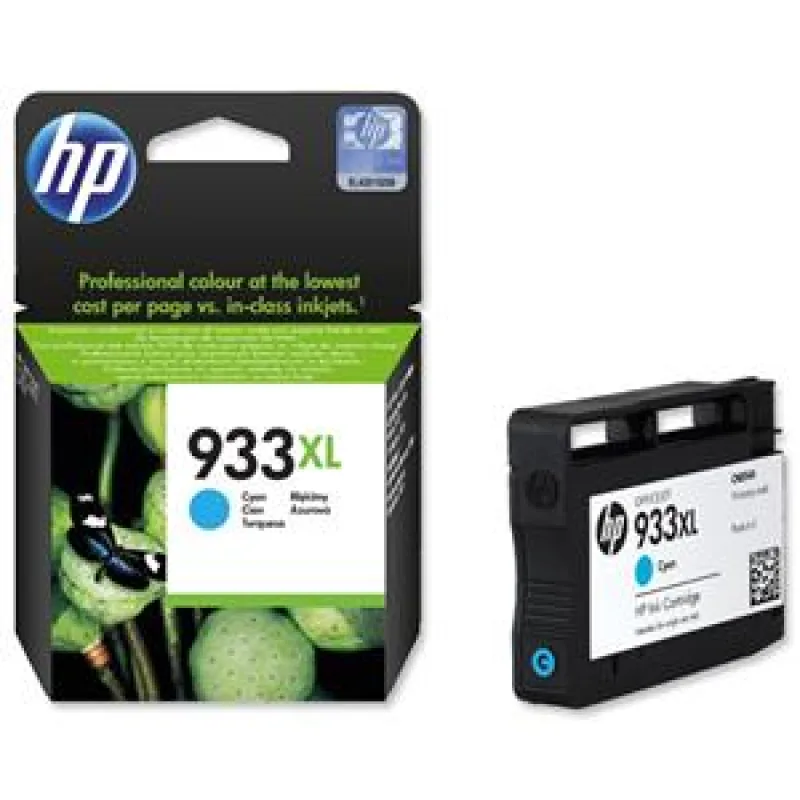 HP 933XL azúrová atramentová kazeta, CN054AE CN054AE