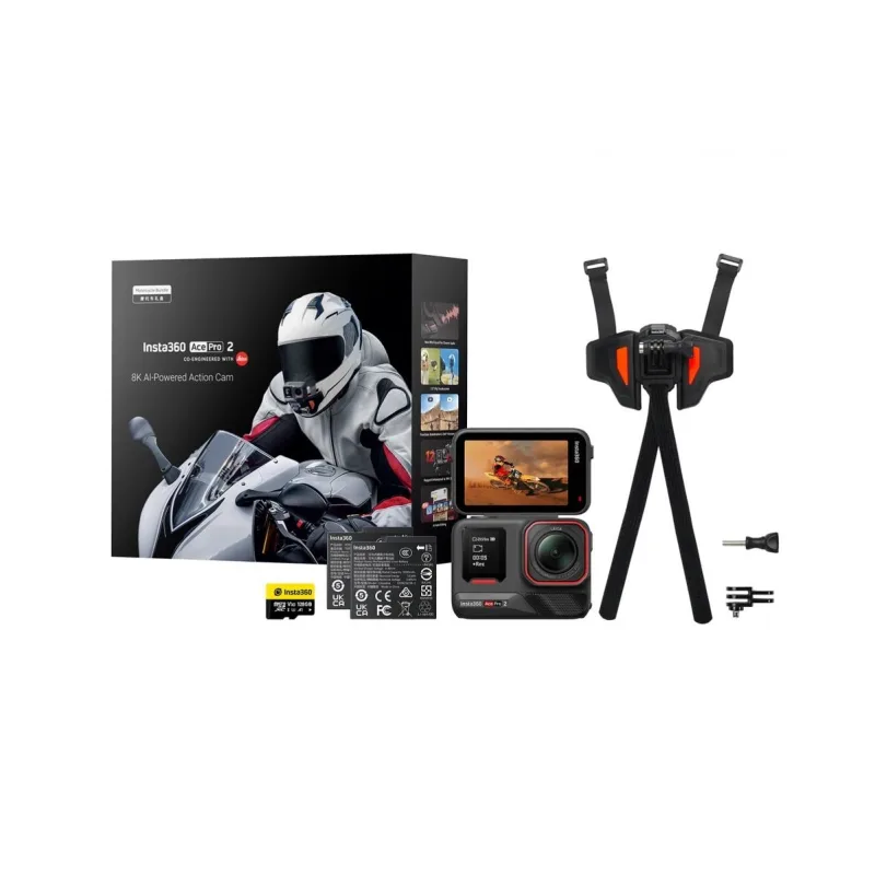 Insta360 Ace Pro 2 Motocyklový balíček akční kamera INST733