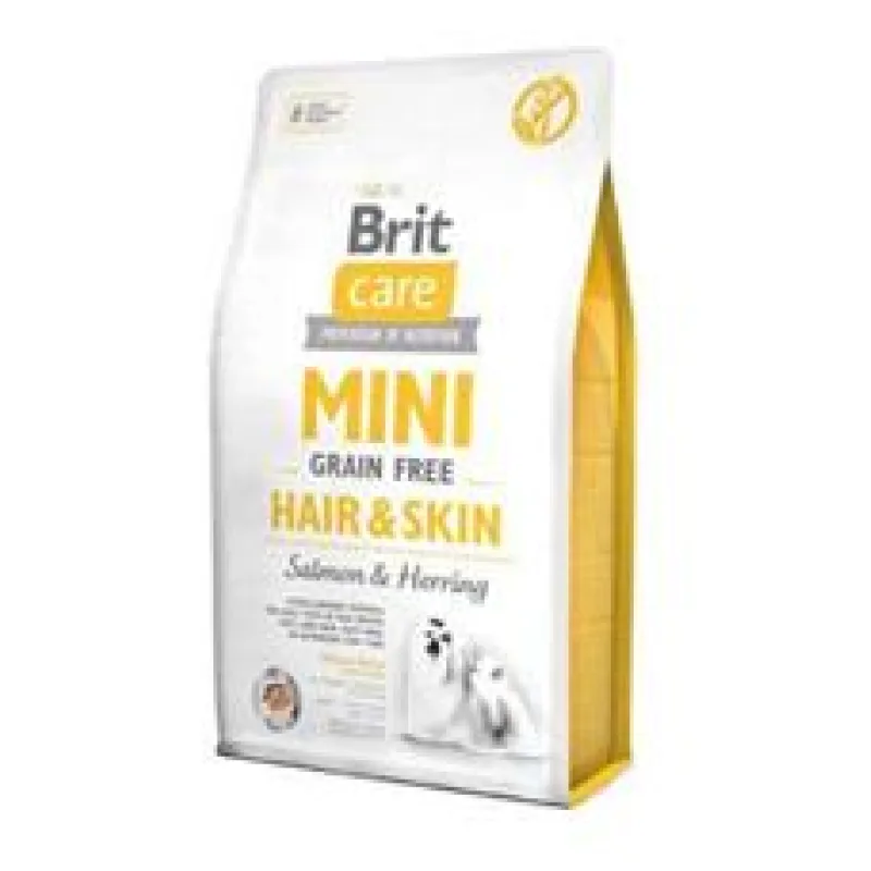 Brit Care Dog Mini Grain Free Hair & Skin 400 g
