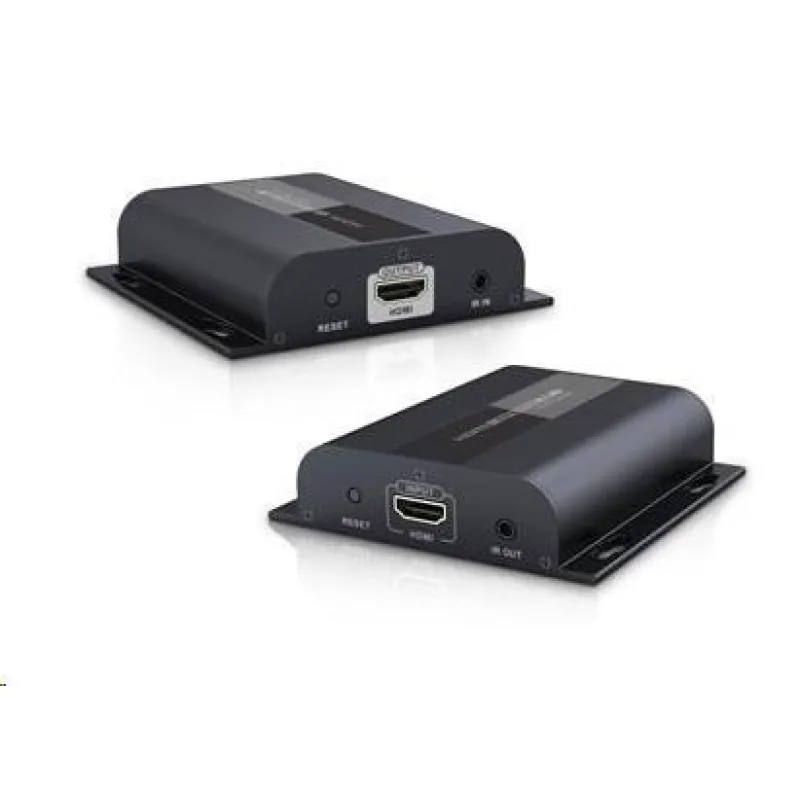 PREMIUMCORD HDMI extender do 120 m cez LAN, cez IP, HDBitT khext120-1