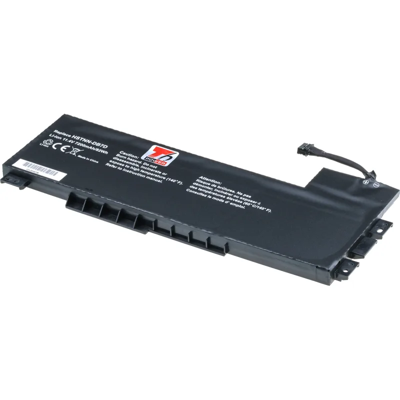 Batéria T6 Power HP ZBook 15 G3, ZBook 15 G4, 7200mAh, 82Wh, 9cell, Li…