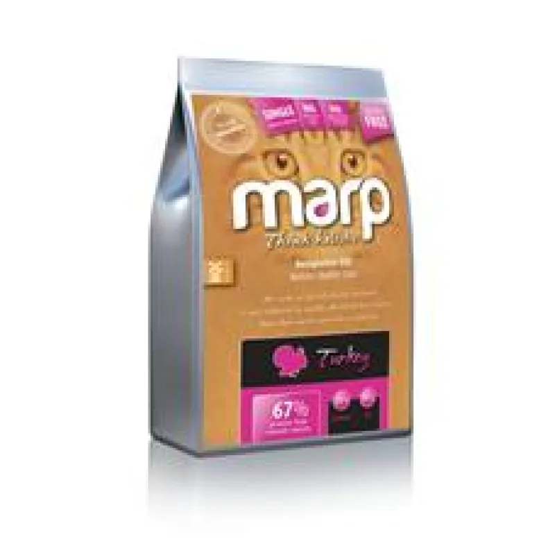Marp Holistic Turkey CAT - krůtí bez obilovin pro kočky 12 kg