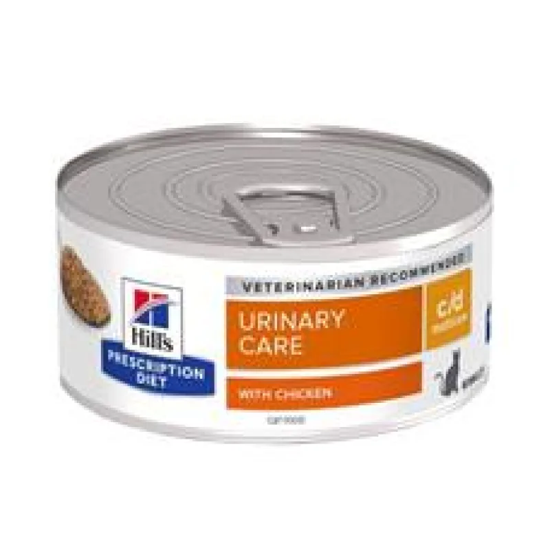 Hill’s Fel. PD C/D MultiCare Minced Chicken Konz. 6 x 156 g