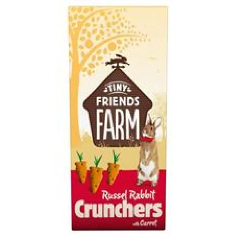 Supreme Tiny FARM Snack Russel Crunchers - králík 120 g