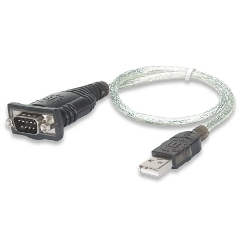 MANHATTAN prevodník USB na sériový port (USB AM / DB9M, RS232), …