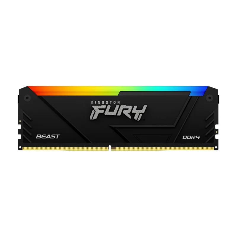 KINGSTON DIMM DDR4 8GB 3200MT/ s CL16 FURY Beast RGB, XMP KF432C16BB2A/8