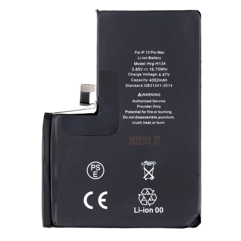 Batéria pre iPhone 13 Pro Max 4352mAh Li-Ion (Bulk) 8596311166976