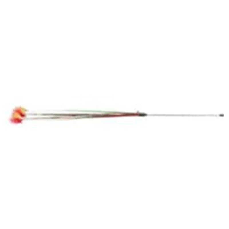 Xmas rod - vánoční hrací prut s peříčky a rolničkou 31 cm