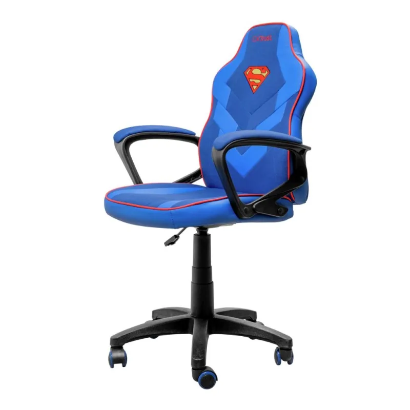 TRUST herní židle GXT 703SM REVVO, dětská, Superman, modrá 25741