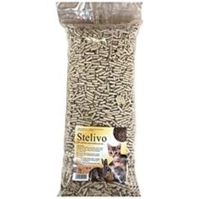 České slaměné pelety 9 kg / 13,5 l ze 130 l řezané slámy