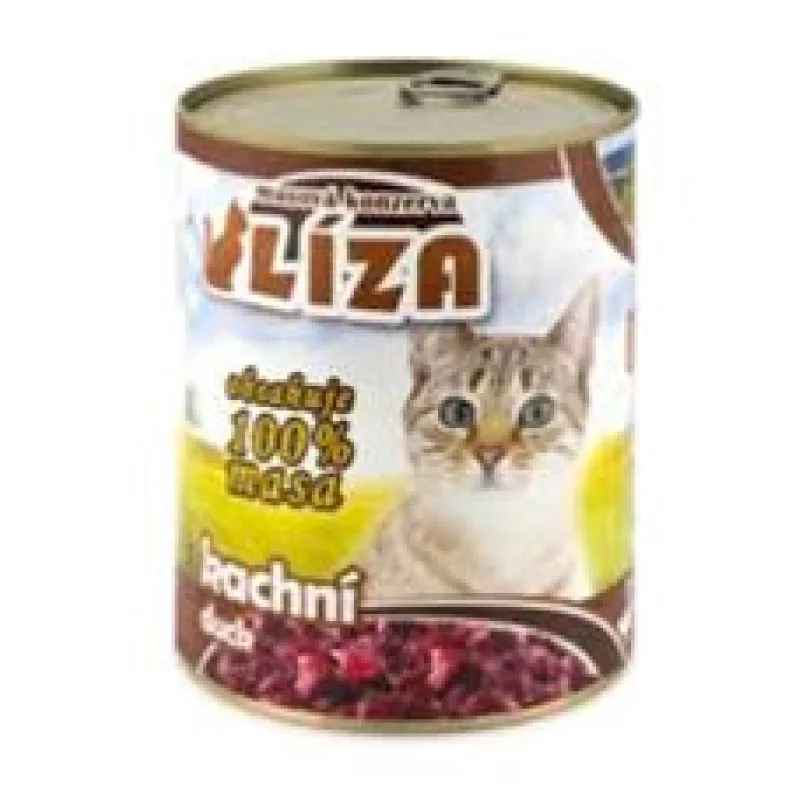 LÍZA Cat kachní, konzerva 400g